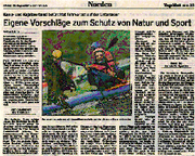 Eigene Vorschlage zum Schutz von Natur und Sport logo